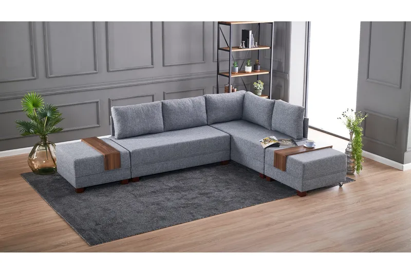 Algerie Hjørnesovesofa Høyre - Møbler - Sofaer - Sovesofaer - Hjørnesovesofa