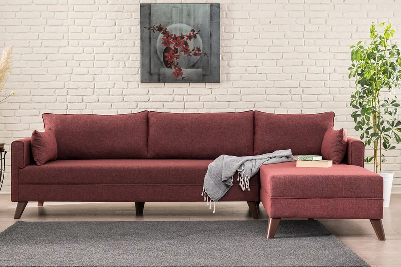 Antigua Sovesofa Høyre - Møbler - Sofaer - Sovesofaer - Hjørnesovesofa