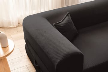Hjørnesovesofa Atelier Del Sofa Legom Eco (280 x 90 x 25 cm) Antrasitt - Møbler - Sofaer - Sovesofaer - Langsgående sovesofa