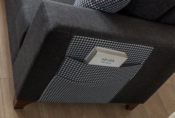 Hjørnesovesofa Atelier Del Sofa Loft Venstre (230 x 90 x 150 cm) Antrasitt - Antrasitt - Møbler - Sofaer - Sovesofaer - Hjørnesovesofa