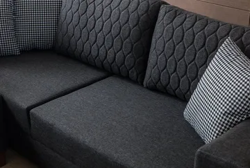 Hjørnesovesofa Atelier Del Sofa Loft Venstre (230 x 90 x 150 cm) Antrasitt - Antrasitt - Møbler - Sofaer - Sovesofaer - Hjørnesovesofa