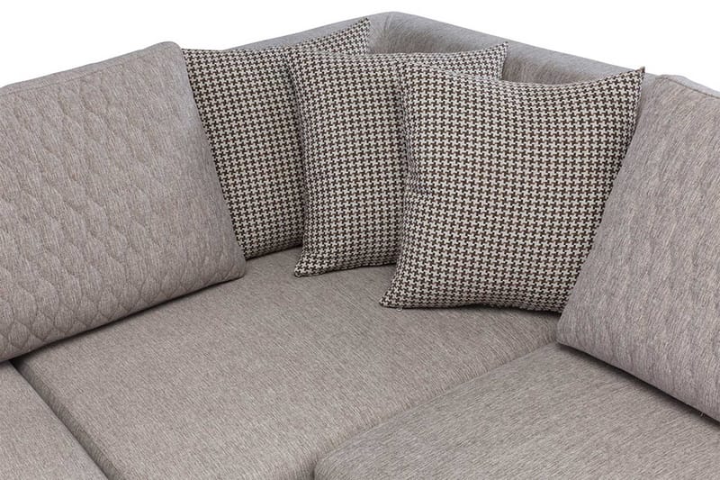 Hjørnesovesofa Atelier Del Sofa Loft Venstre (230 x 90 x 150 cm) Krem - Krem - Møbler - Sofaer - Sovesofaer - Hjørnesovesofa