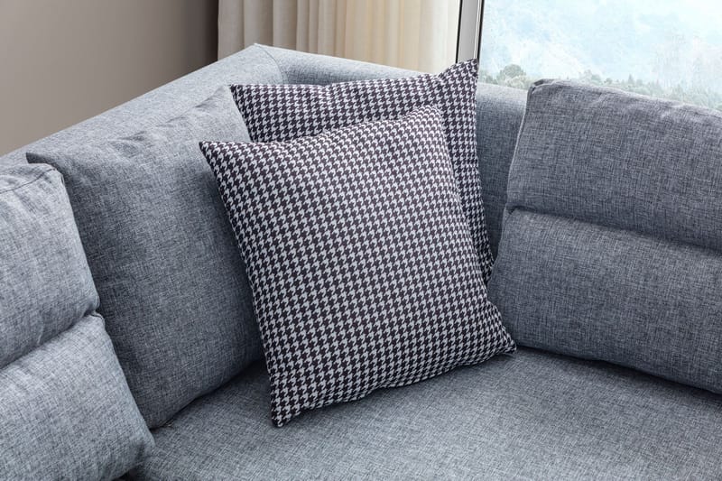 Hjørnesovesofa Atelier Del Sofa T-Loft Høyre (230 x 90 x 150 cm) Grå - Grå - Møbler - Sofaer - Sovesofaer - Hjørnesovesofa