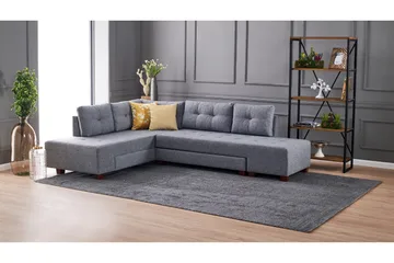 Brunei Hjørnesofa Venstre - Møbler - Sofaer - Sovesofaer - Hjørnesovesofa