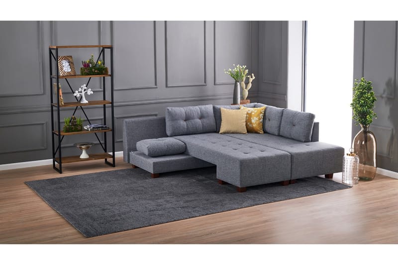 Brunei Sovesofa Høyre - Møbler - Sofaer - Sovesofaer - Hjørnesovesofa