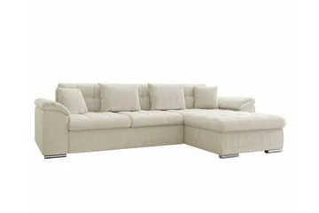 Camior 3-sits Hörnbäddsoffa beige - Møbler - Sofaer - Sovesofaer - Sovesofa divan