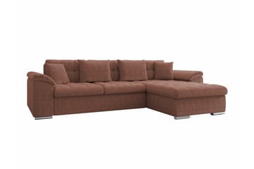 Camior 3-sits Hörnbäddsoffa Brown - Møbler - Sofaer - Sovesofaer - Hjørnesovesofa