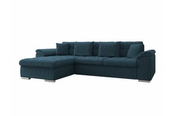 Camior 3-sits Hörnbäddsoffa Dark blue - Møbler - Sofaer - Sovesofaer - Hjørnesovesofa