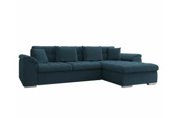 Camior 3-sits Hörnbäddsoffa Dark blue - Møbler - Sofaer - Sovesofaer - Sovesofa divan