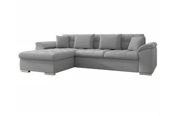 Camior 3-sits Hörnbäddsoffa Grey - Møbler - Sofaer - Sovesofaer - Hjørnesovesofa