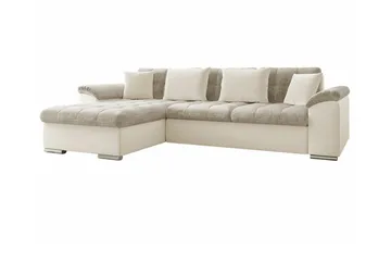 Camior 3-sits Hörnbäddsoffa Grey - Møbler - Sofaer - Sovesofaer - Sovesofa divan