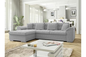 Camior 3-sits Hörnbäddsoffa Ljusgrå - Møbler - Sofaer - Sovesofaer - Hjørnesovesofa