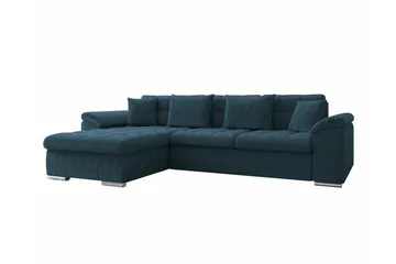 Camior 3-sits Hörnbäddsoffa NO_BRAND Dark blue - Møbler - Sofaer - Sovesofaer - Hjørnesovesofa