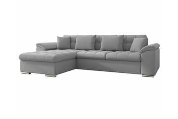 Camior 3-sits Hörnbäddsoffa NO_BRAND Grey - Møbler - Sofaer - Sovesofaer - Hjørnesovesofa