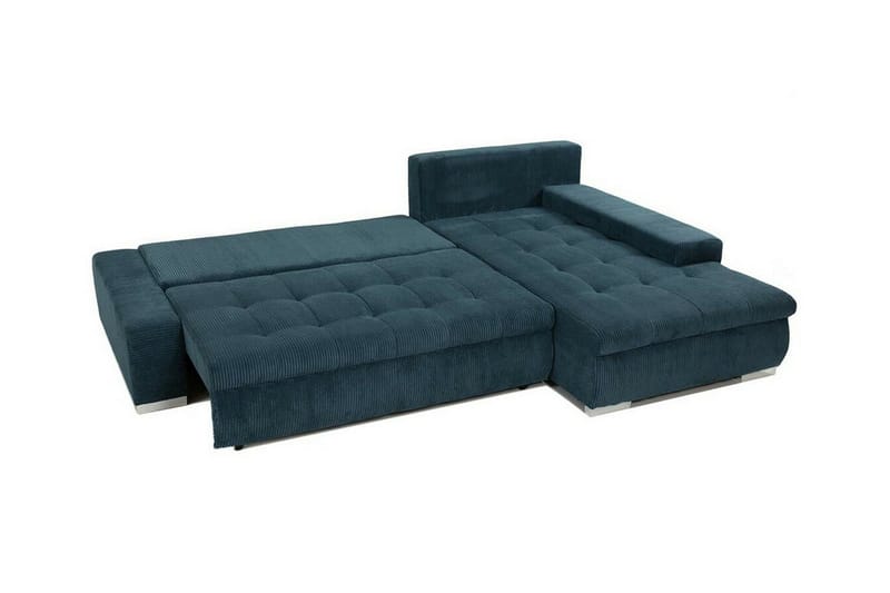 Cerys 3-sits Hörnbäddsoffa Green - Møbler - Sofaer - Sovesofaer - Hjørnesovesofa