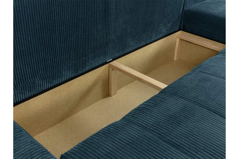 Cerys 3-sits Hörnbäddsoffa NO_BRAND Dark yellow - Møbler - Sofaer - Sovesofaer - Sovesofa divan