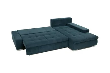 Cerys 3-sits Hörnbäddsoffa NO_BRAND Dark yellow - Møbler - Sofaer - Sovesofaer - Sovesofa divan