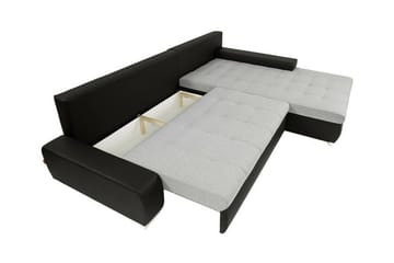 Cerys 3-sits Hörnbäddsoffa NO_BRAND Green - Møbler - Sofaer - Sovesofaer - Hjørnesovesofa