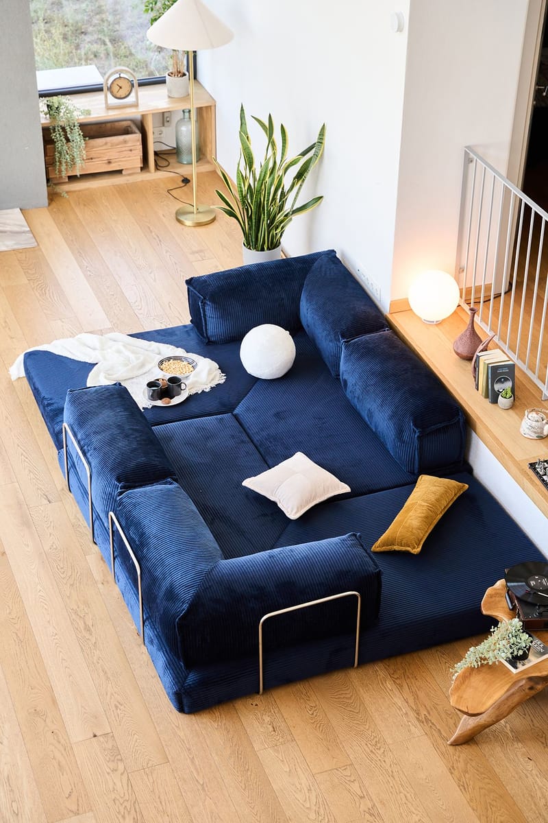 Corner Sofa-Bed Atelier Del Sofa - Møbler - Sofaer - Sovesofaer - Hjørnesovesofa