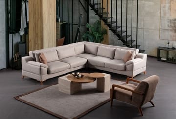 Corner Sofa-Bed Atelier Del Sofa - Møbler - Sofaer - Sovesofaer - Hjørnesovesofa
