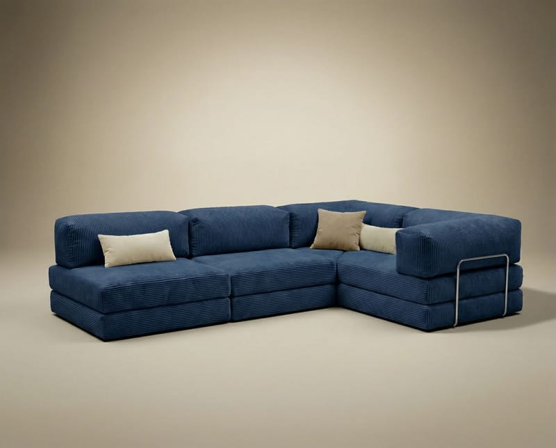 Corner Sofa-Bed Atelier Del Sofa - Møbler - Sofaer - Sovesofaer - Hjørnesovesofa