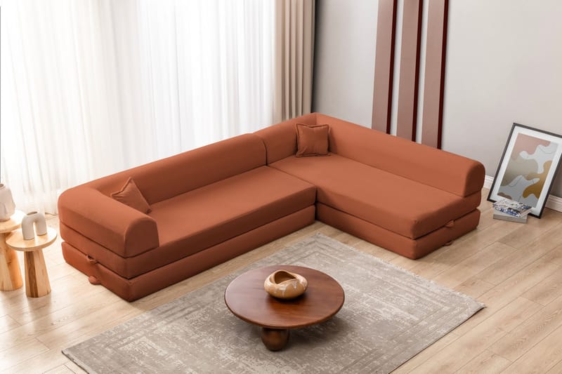 Corner Sofa-Bed Atelier Del Sofa - Møbler - Sofaer - Sovesofaer - Hjørnesovesofa