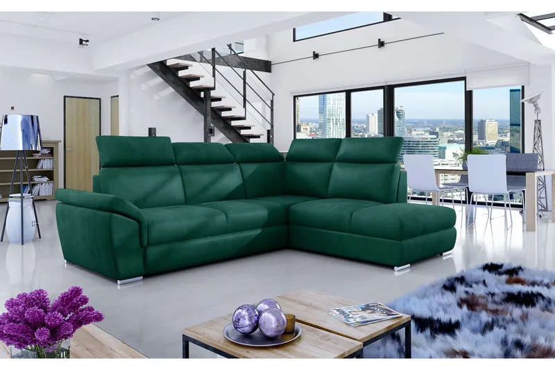 Coroniella Hjørnesovesofa, Grønn