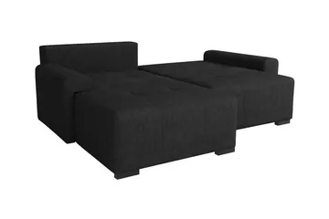 Denegal 2-sits Hörnbäddsoffa NO_BRAND Brown - Møbler - Sofaer - Sovesofaer - Hjørnesovesofa