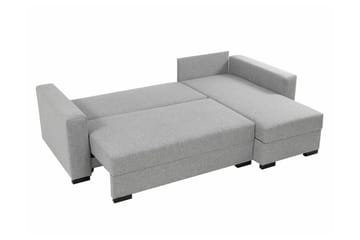 Denegal 3-seters Hjørnesovesofa - Lyse brun - Møbler - Sofaer - Sovesofaer - Hjørnesovesofa