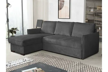 Denegal 3-seters Hjørnesovesofa - Møbler - Sofaer - Sovesofaer - Hjørnesovesofa