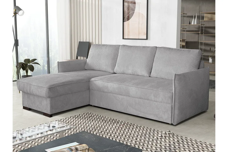 Denegal 3-seters Hjørnesovesofa - Møbler - Sofaer - Sovesofaer - Hjørnesovesofa