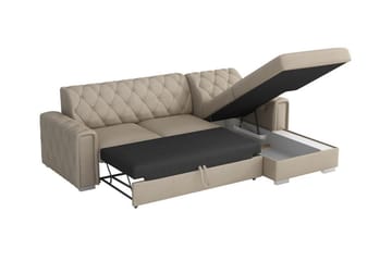 Denegal 3-seters Hjørnesovesofa - Møbler - Sofaer - Sovesofaer - Hjørnesovesofa