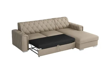 Denegal 3-seters Hjørnesovesofa - Møbler - Sofaer - Sovesofaer - Hjørnesovesofa