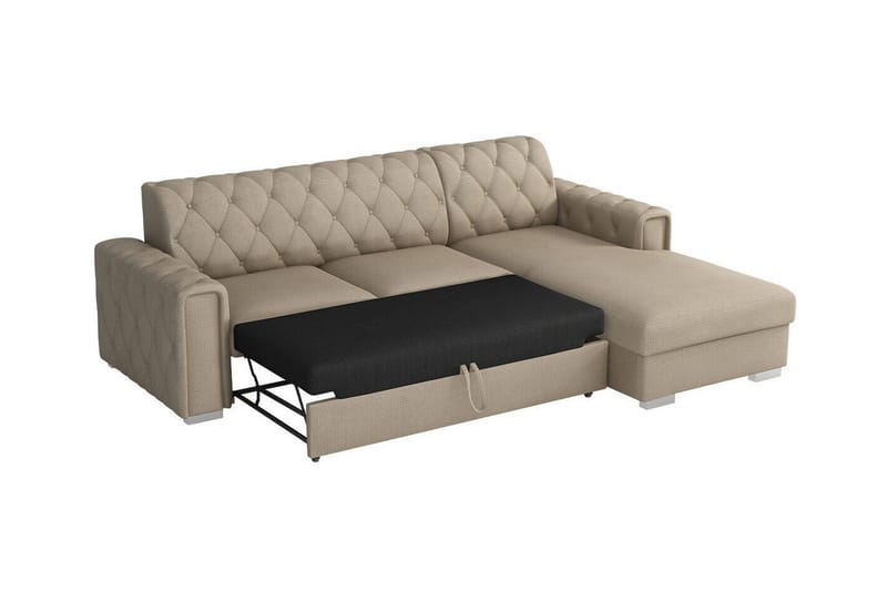 Denegal 3-seters Hjørnesovesofa - Møbler - Sofaer - Sovesofaer - Hjørnesovesofa