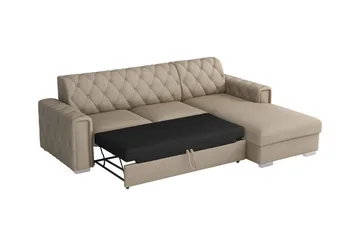 Denegal 3-seters Hjørnesovesofa - Møbler - Sofaer - Sovesofaer - Hjørnesovesofa