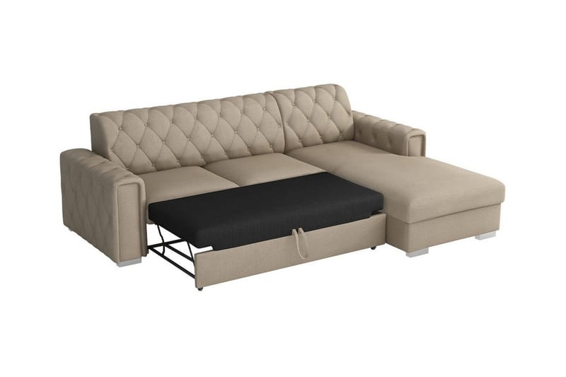 Denegal 3-seters Hjørnesovesofa - Møbler - Sofaer - Sovesofaer - Hjørnesovesofa