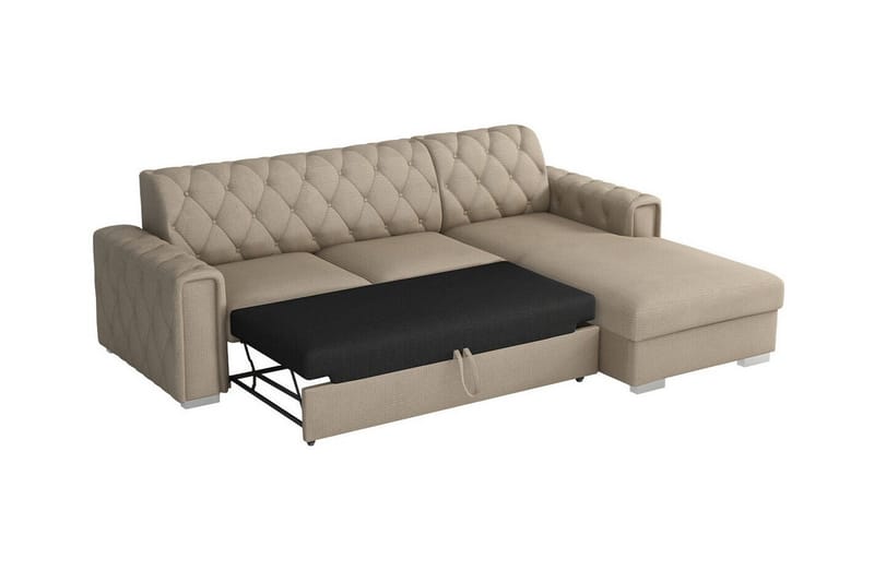 Denegal 3-seters Hjørnesovesofa - Møbler - Sofaer - Sovesofaer - Hjørnesovesofa