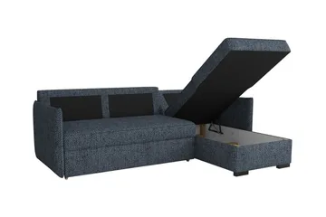 Denegal 3-seters Hjørnesovesofa - Møbler - Sofaer - Sovesofaer - Hjørnesovesofa