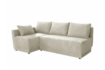 Denegal 3-sits Hörnbäddsoffa beige - Møbler - Sofaer - Sovesofaer - Sovesofa divan