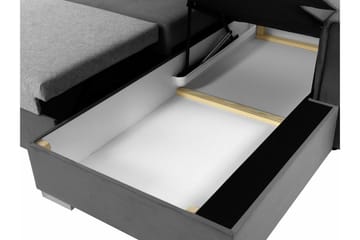 Denegal 3-sits Hörnbäddsoffa Dark green - Møbler - Sofaer - Sovesofaer - Hjørnesovesofa