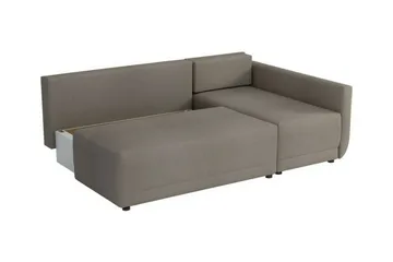Denegal 3-sits Hörnbäddsoffa Dark green - Møbler - Sofaer - Sovesofaer - Hjørnesovesofa