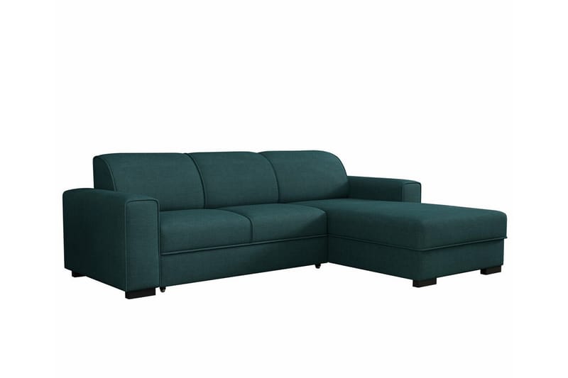 Denegal 3-sits Hörnbäddsoffa Dark Green/Blue