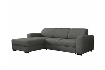 Denegal 3-sits Hörnbäddsoffa Dark grey - Møbler - Sofaer - Sovesofaer - Sovesofa divan