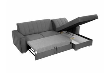 Denegal 3-sits Hörnbäddsoffa NO_BRAND beige - Møbler - Sofaer - Sovesofaer - Hjørnesovesofa