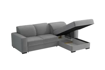 Denegal 3-sits Hörnbäddsoffa NO_BRAND beige - Møbler - Sofaer - Sovesofaer - Hjørnesovesofa