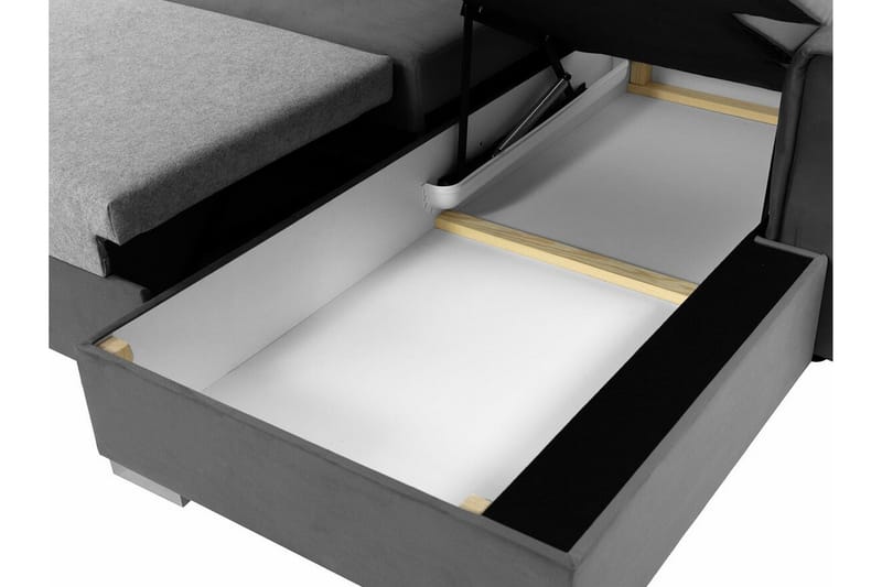 Denegal 3-sits Hörnbäddsoffa NO_BRAND beige - Møbler - Sofaer - Sovesofaer - Hjørnesovesofa