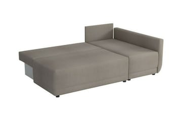 Denegal 3-sits Hörnbäddsoffa NO_BRAND Dark grey - Møbler - Sofaer - Sovesofaer - Hjørnesovesofa