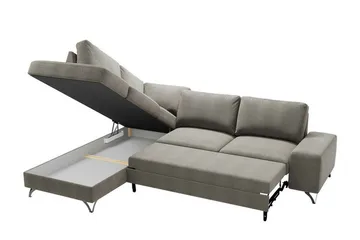 Derry 4-seters Hjørnesovesofa - Møbler - Sofaer - Sovesofaer - Hjørnesovesofa