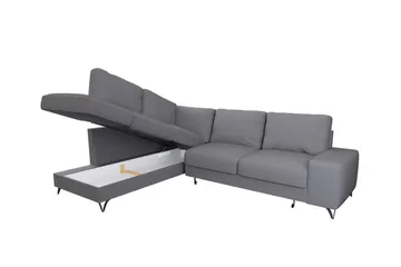 Derry 4-seters Hjørnesovesofa - Møbler - Sofaer - Sovesofaer - Hjørnesovesofa