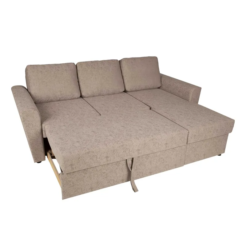 Hjørnesovesofa Fenor - Beige - Møbler - Sofaer - Sovesofaer - Hjørnesovesofa